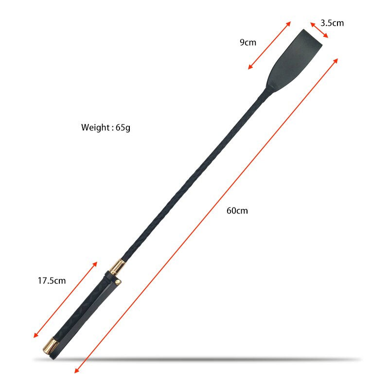 BDSM Slave Sex Toys for Couples Women 60CM Spanking PU Leather Bondage Whip with Sword Handle Lash Fetish Flogger Horse Adult