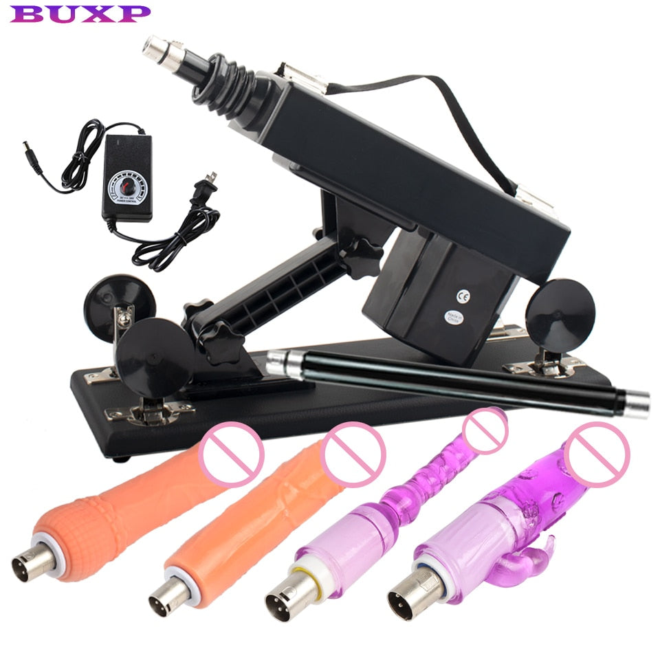 BUXP 3XLR เครื่องปืนอัตโนมัติ Masturbation Quiet Love เครื่อง Stronger Vibrator สำหรับสตรีและผู้ชายปลอดภัย Confidential Packe