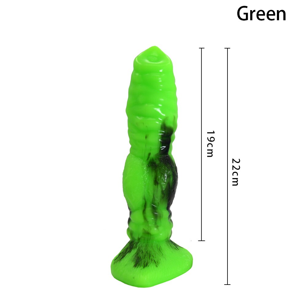Big Silicone Animal Wolf Dildo Animal Penis G-spot Stimulation Sex Toys for Men Women Lesbian Gay Sex Shop Erotic Adults Product
