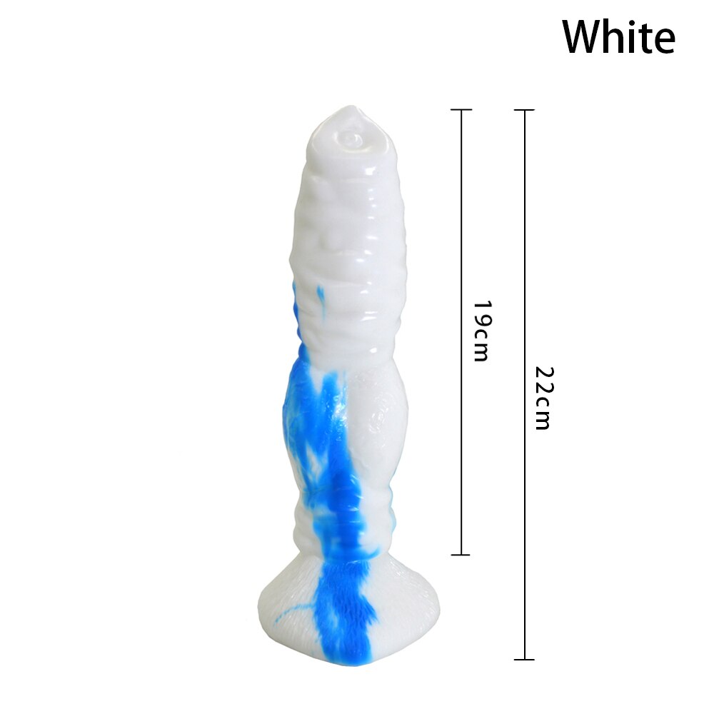Big Silicone Animal Wolf Dildo Animal Penis G-spot Stimulation Sex Toys for Men Women Lesbian Gay Sex Shop Erotic Adults Product