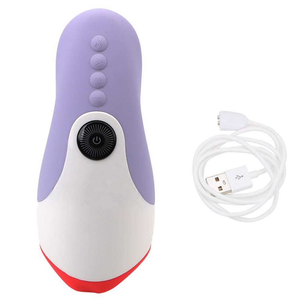 Blowjob Heating Sex Toys for Men, Masturbation Vibrator, 10-Speed Deep Throat Oral Sex Machine, Male Masturbation Cup