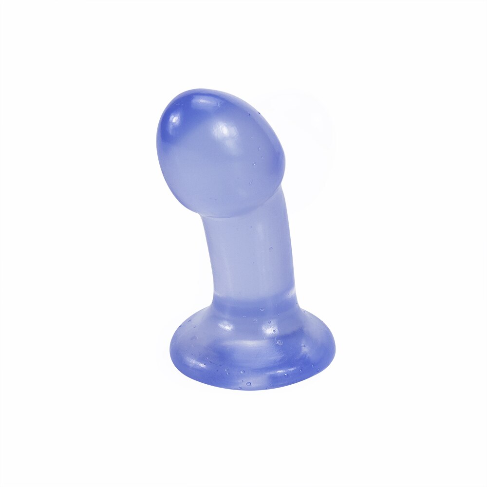Butt Plug with Strong Sucker Soft Dildo Adult Products Butt Plug Prostate Stimulator Female Masturbation Tool Sex Toy for Couple