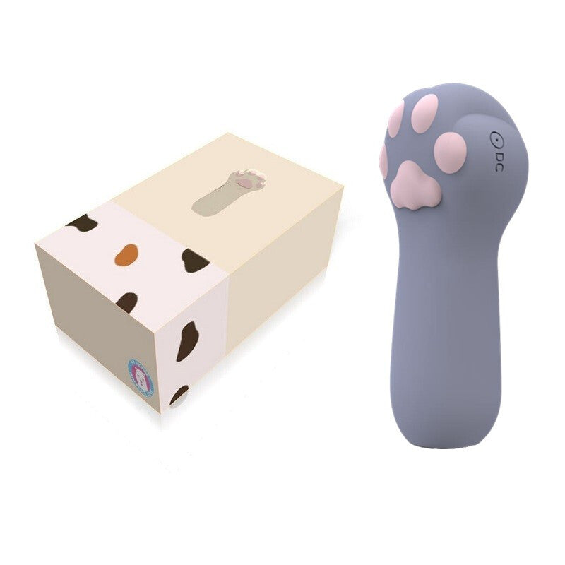 Cat Claw Fingertip Vibrator, Portable Silicone Cartoon Bed Vibrator, G-Spot Clitoris Stimulator, Adult Sex Toy for Women