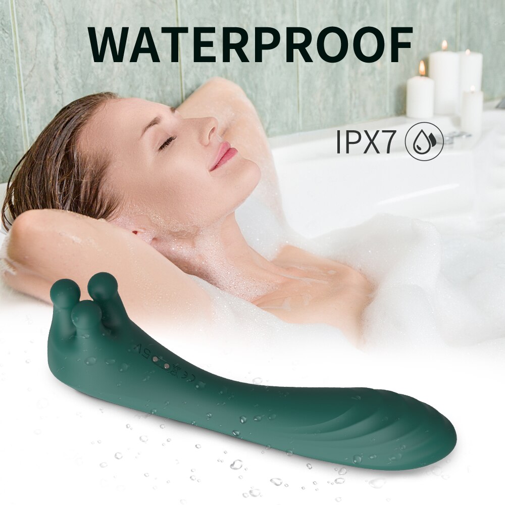 Claw Shape Kneading Nipple G Spot Vibrator Waterproof for Women Tease AV Magic Wand Breast Clitoris Massage Masturbator Sex Toy