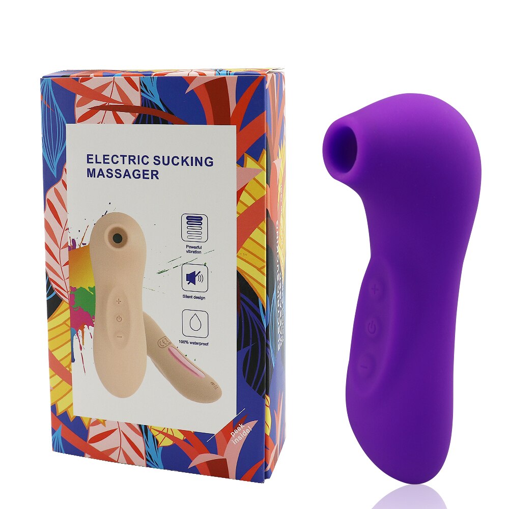 Clit Sucker Vibrator, Blowjob, Tongue Licking, G-Spot Massage, Clitoris Stimulator, Nipple Sucking Erotic Sex Toys for Women Sexo