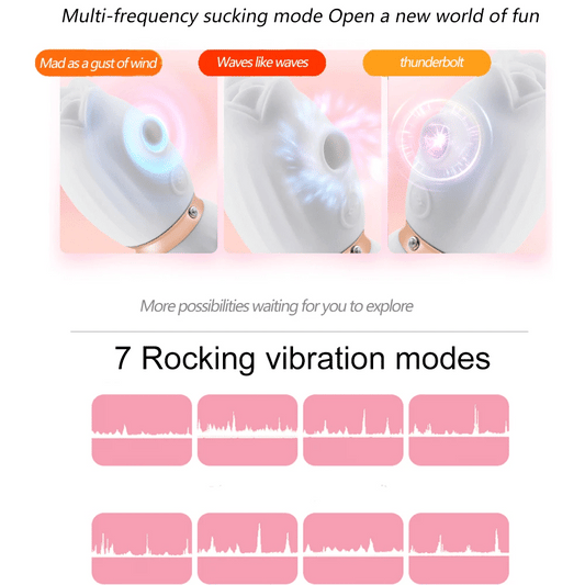 Clitoris Sucking Vibrator Swing Dildo for Women Heating Vibrator Female 18 Sex Erotic Toys For Couple Full Body Massage Girl
