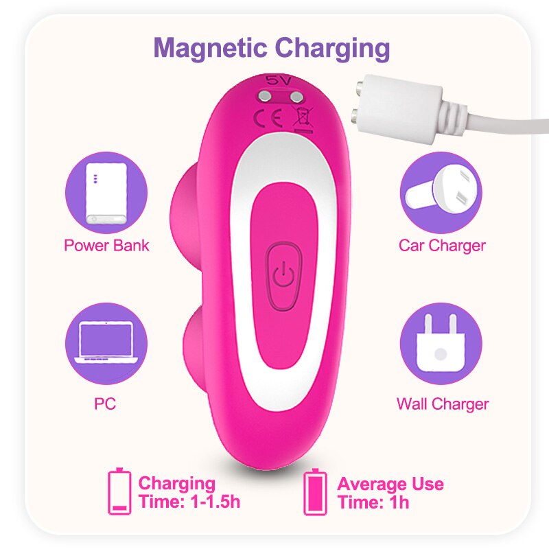 รีโมทคอนโทรลสั่นสะเทือนเซ็กซ์ทอยสำหรับผู้หญิงสวมใส่ช่องคลอด Clitoris Stimulator Vibrator G-Spot Massager ผู้ใหญ่ Masturbator