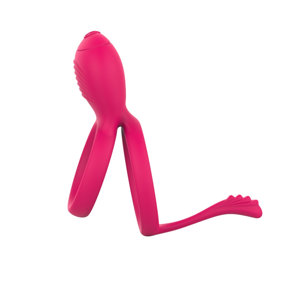 Cock Ring Vibrator สำหรับชายคู่แหวนอวัยวะเพศชาย Delay Ejaculation Cock นวด G Spot Clitoris เซ็กซ์ทอยสำหรับคู่