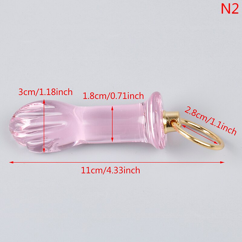 Crystal Glass Butt Plug Anal Sex Toys Anal Plug Glass Dildo Prostate Massager Anal Beads Butt Plug Sex Toys Women Men Gay