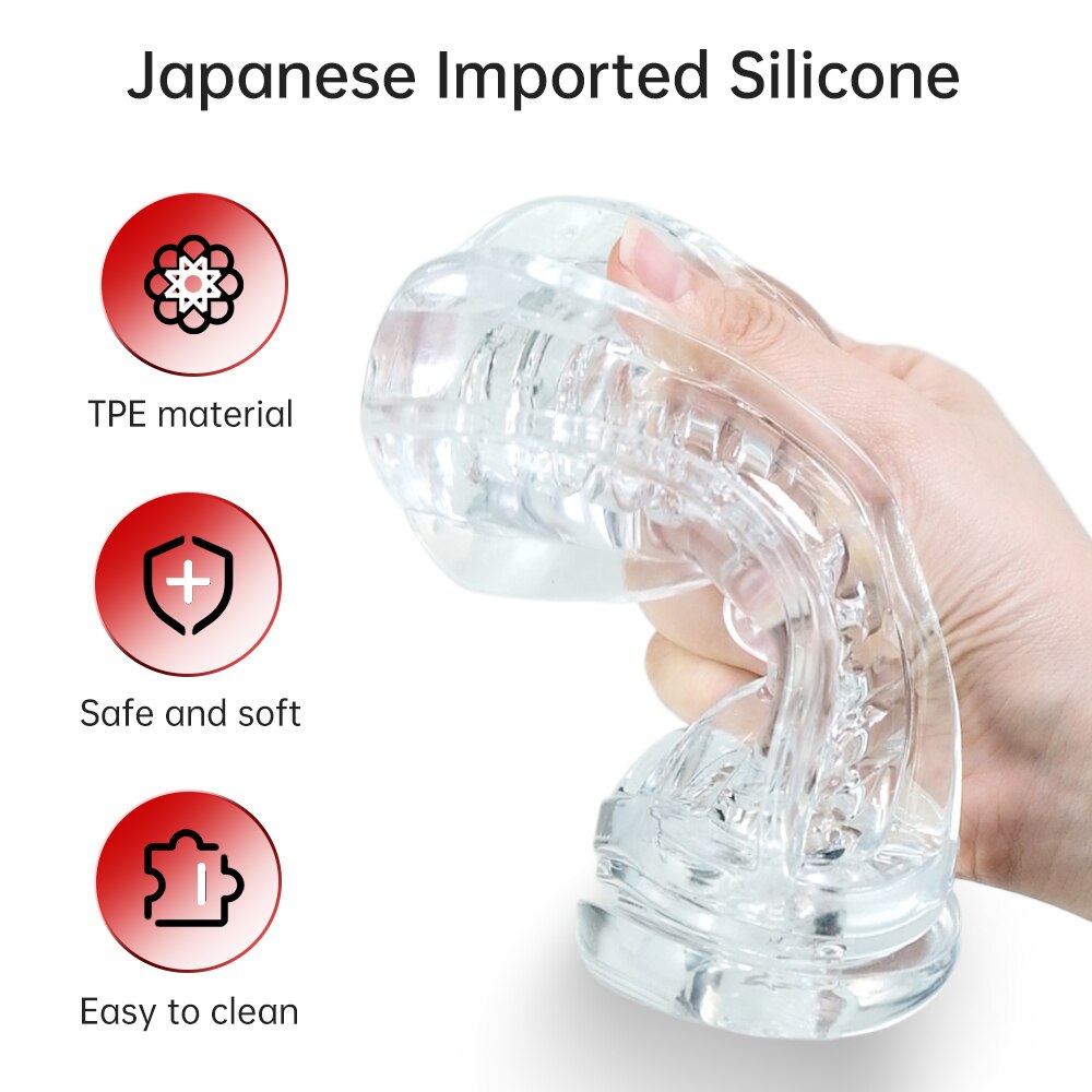 Male Sex Toys Japanese Masturbator for Men Realistic Vagina Silicone Pocket Pussy Male Masturbation