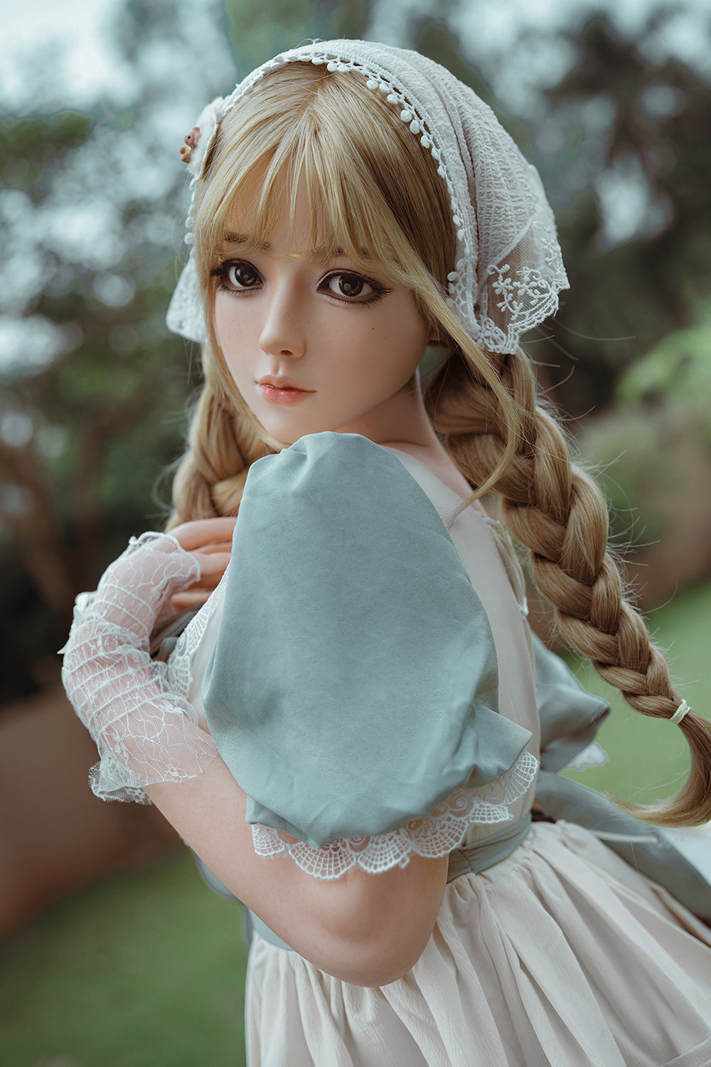 Thailand/Ang Thong Province Stock - Kindra 164cm Full Silicone Lovely Lolita Hyper Realistic Sex Doll NO.1044