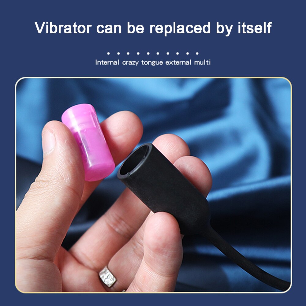 Single Frequency Urethral Dilators Penis Vibrator Insert Horse Eye Stick Dilator Male Masturbation Sex Toys for Men