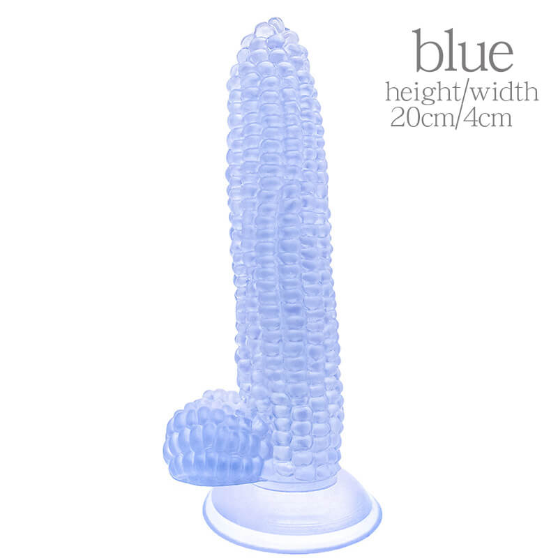 Realistic Silicone Corn Dildo Anal Plug Suction Cup Vegetable Dildo Sex Toys for Women Vaginal Massager G-Spot Masturbator Good