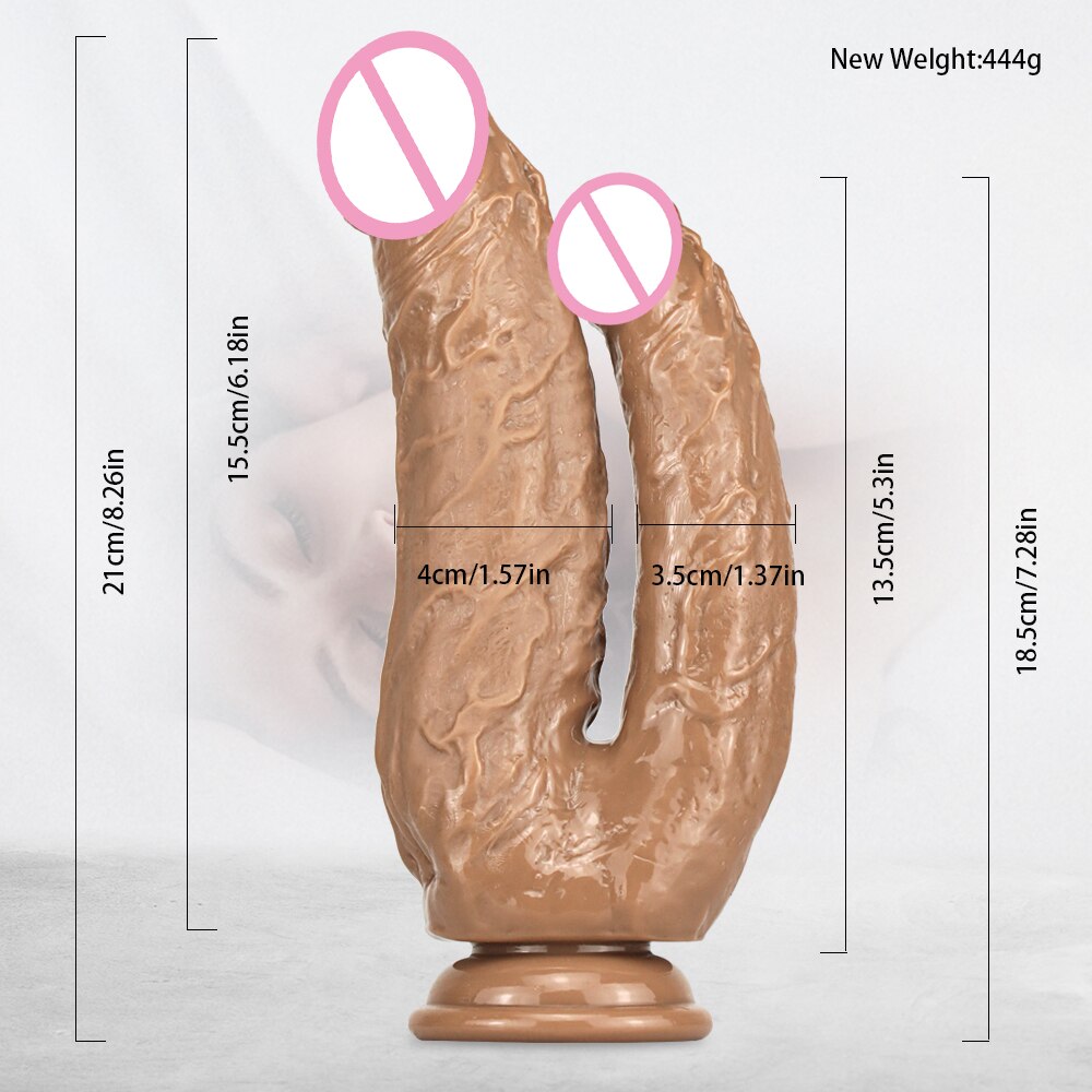 ดูดถ้วยคู่ Dildo Femme Sexshop Buttplug เลสเบี้ยน Jouet Sexuel สำหรับผู้ใหญ่ Sextoy อวัยวะเพศชายเกย์พระเจ้า Gode เร้าอารมณ์ Dick Anal Consolador