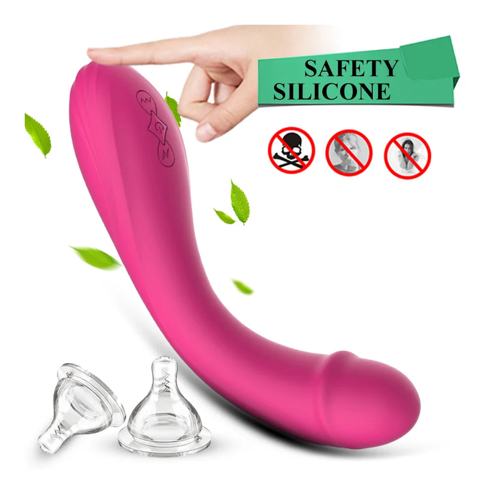 Dildo Vibrator for Women Clit Stimulator Silicone G Spot Vaginal Anal Vibrator Female Masturbator Adult Sex Toy for Women