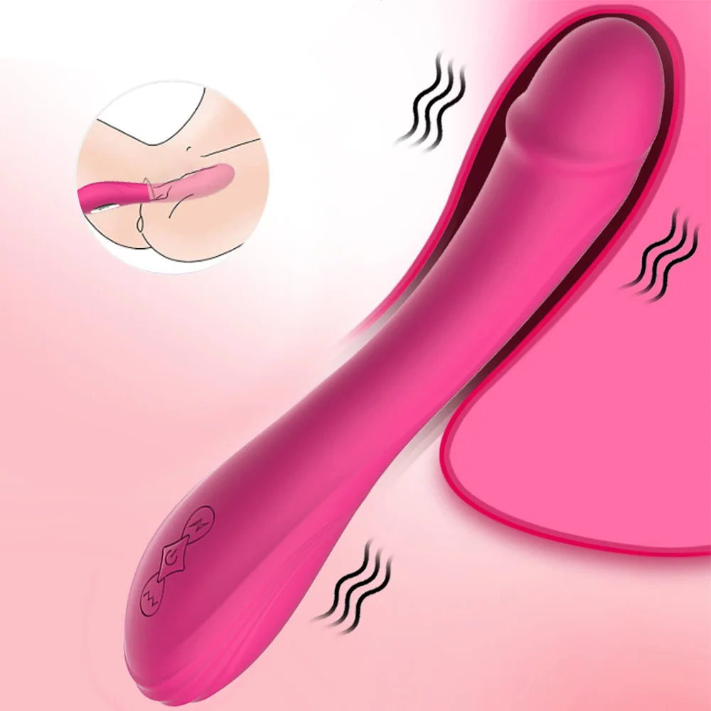 Dildo Vibrator for Women Clit Stimulator Silicone G Spot Vaginal Anal Vibrator Female Masturbator Adult Sex Toy for Women