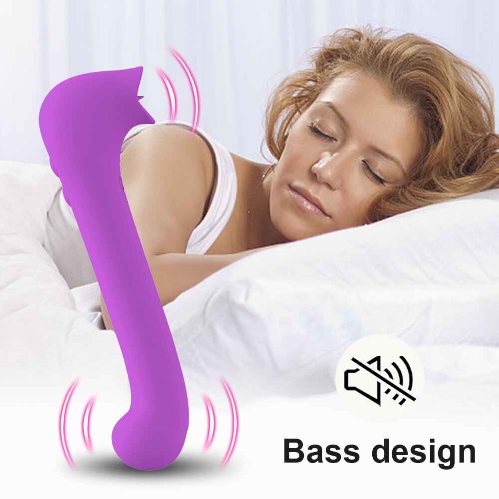 ลิ้นเลีย Dildo Vibrator หญิงเซ็กซ์ทอยช่องคลอด Orgasm Nippples Clitoris Stimulator ซิลิโคน Vibrators ผู้ใหญ่อุปกรณ์