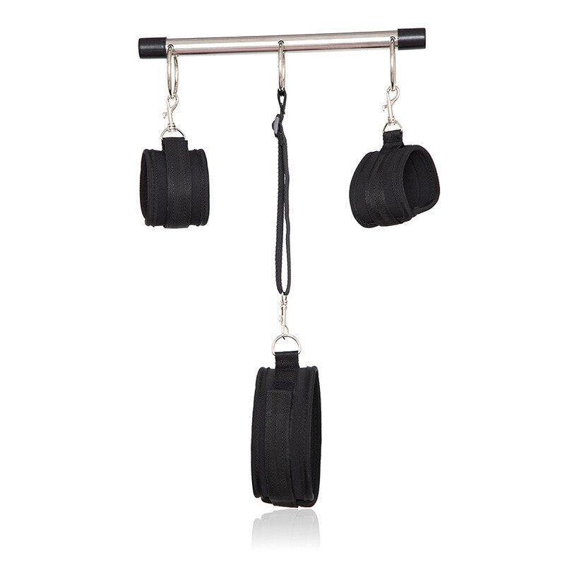 Dual Iron Handcuffs, Footcuffs, Binding Articles, Alternative Neck Binding Toys, Sex Products, Sex Toys for Men, Toys Sex Position