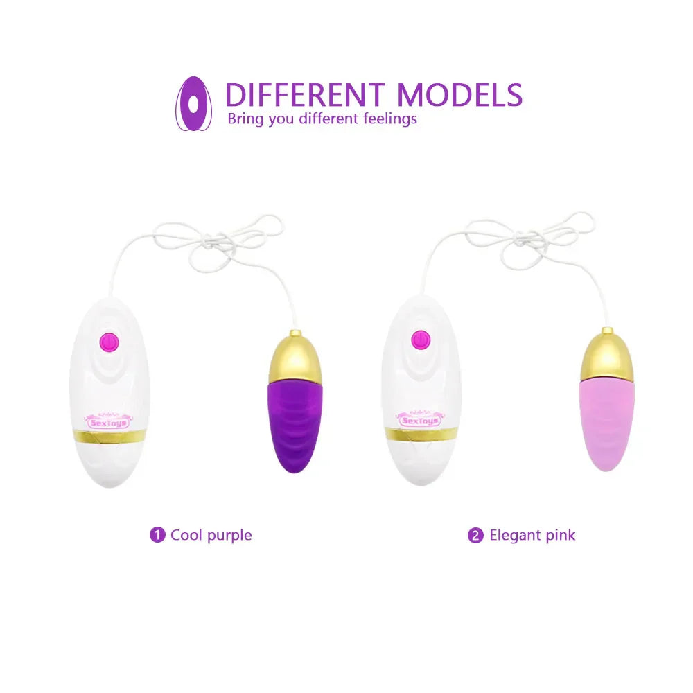 Waterproof Vibrators for Woman Remote Control Egg Vibrator Strong Vibration G-Spot Massager Sex Toys for Women Sex Shop