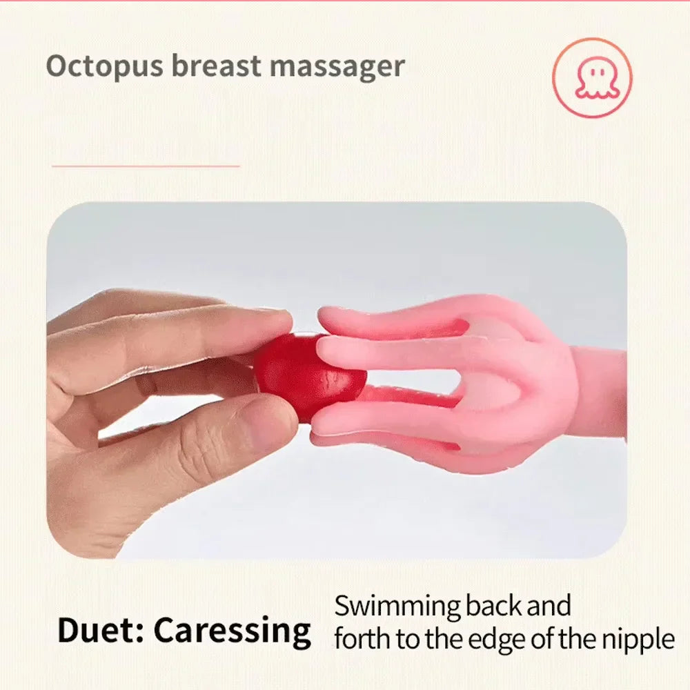 Electric Shock Breast Massage, Glans Massager, Vibrator, Nipple G-Spot Stimulation, Clitoris Sucker, Male Female Masturbator Sex Toy