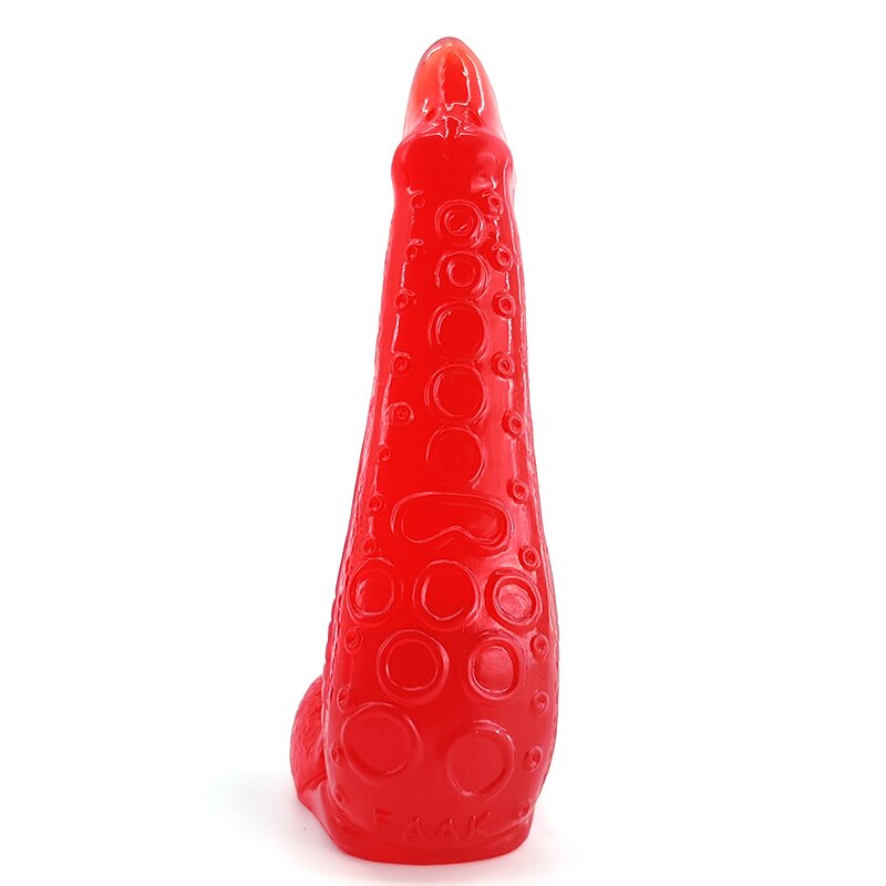 FAAK Healthy PVC Dildo Octopus Butt Plug Massage Anal Toy for Women Men Orgasm Stimulate Anal Plug Tentacle Dildos Sex Toys