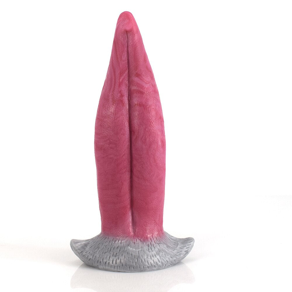 FAAK New Anal Sex Toys Dragon Tongue Tease Flirt Foreplay Clitoris Vagina Stimulate Silicone Sucker Dildo for Women Sex Shop