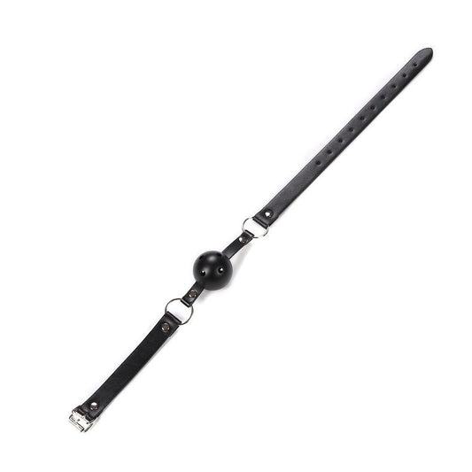 Factory Direct Sale BDSM Bondage Fetish Mouth Restraints Sex Products Sex Toy Set Silicone Ball Gag
