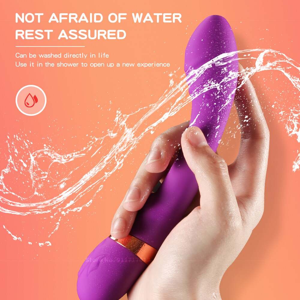 ที่มีประสิทธิภาพ G Spot ช่องคลอด Massager Vibrator สำหรับผู้หญิง Clitoris กระตุ้น Magic Wand ของเล่นผู้ใหญ่18หญิง Masturbator Sex Machine