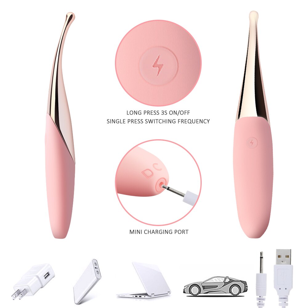 G-Spot Vibrator with High-Frequency Vibrators, Lick Clitoris Masturbator, Massager Sex Toys for Women, Adult Sex Toys