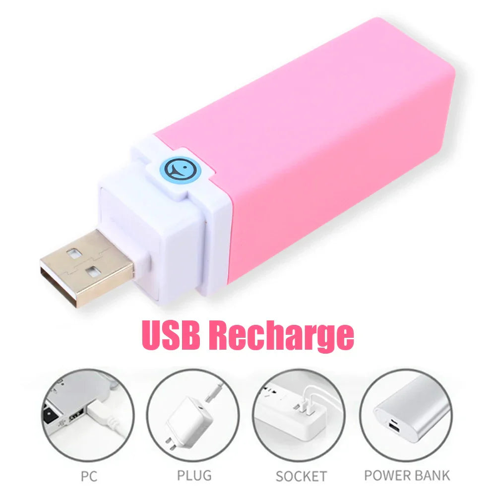 G-spot Stimulation Vibrator USB Rechargeable Mini Lipstick Vibrator Nipple Clitoris Massager Sex Toys for Women 10 Speeds