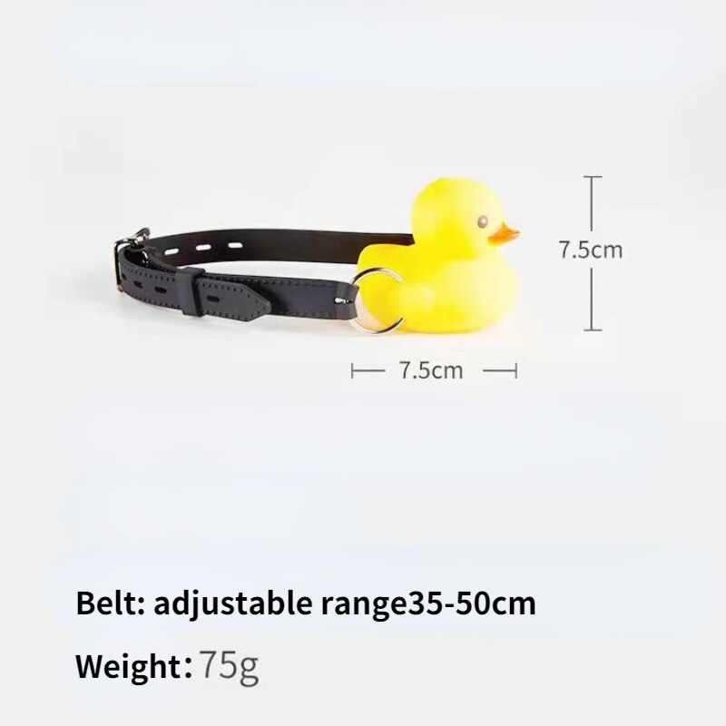 Cute Silicone Duck Mouth Gag Mouth Plug Lovers Flirt BDSM Sex Toys Women Adult Game Sex Accessories CF580