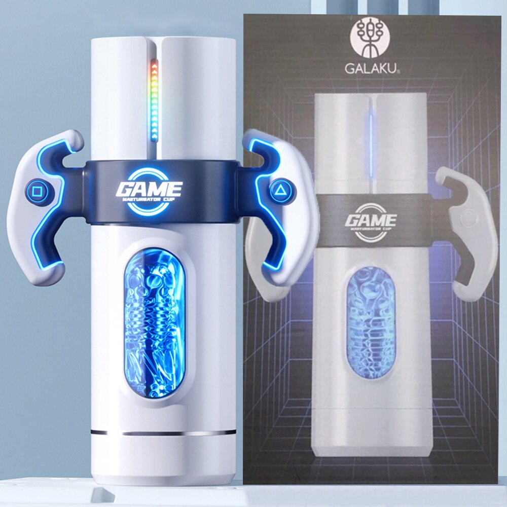 Male Vibrator Automatic Masturbator for Men Deep Throat Oral Vagina Suction Vibrator Sex Toy 18+