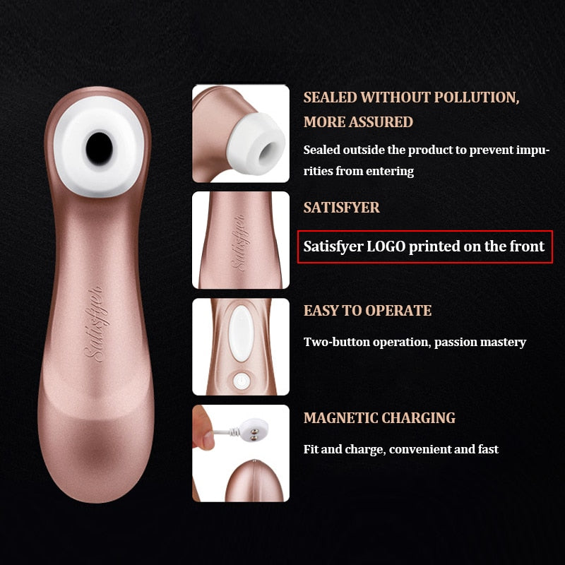 German Satisfyer Pro 2 Sucking Vibrators G-Spot Clit Stimulation Vibration Nipple Sucker Erotic Adult Sex Toys for Women Clitoral