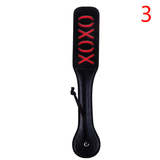 32CM Leather Double-Deck Spanking Paddle Slave Sex Toy for Women Men Paddle Spank Butt BDSM Sex Whip Fetish Bondage Erotic Toys