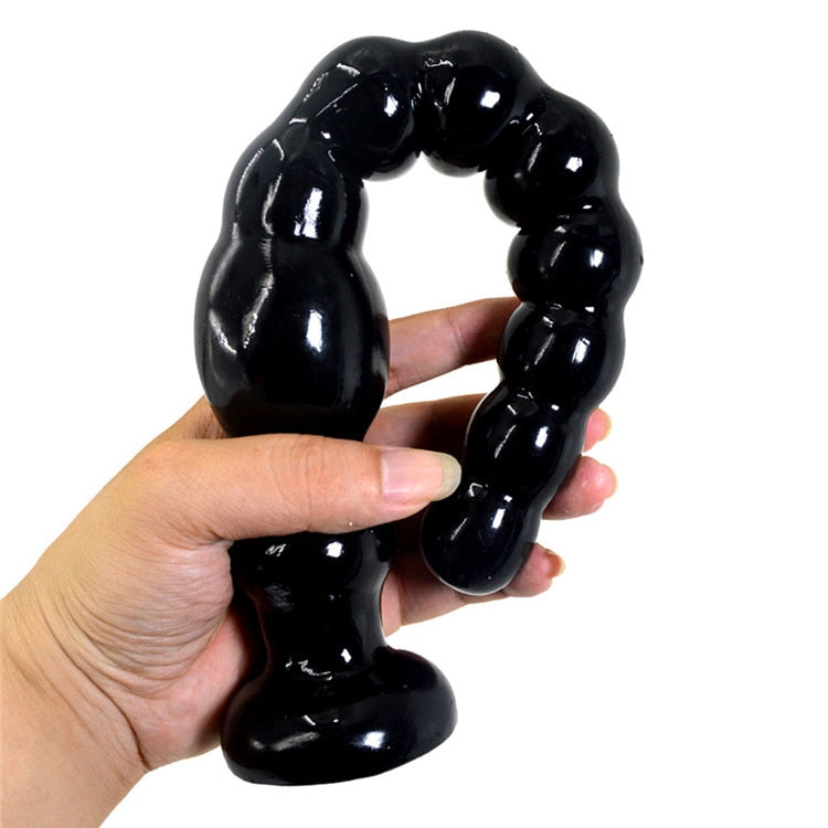 Anus Backyard Beads Anal Balls Long Anal Plug with Suction Cup Prostata Massage Butt Plug Sex Toys for Women Men Adults Products