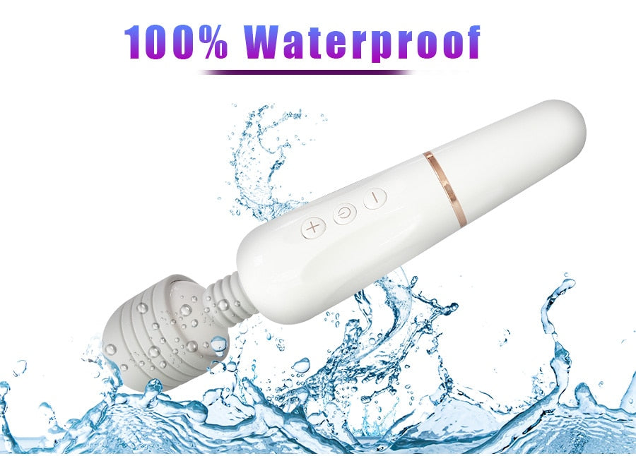 Powerful AV Magic Wand Body Massager, USB Charge G-Spot Vibrator for Women. Adult Vibrator Sex Toys for Women. Female Sex Products.