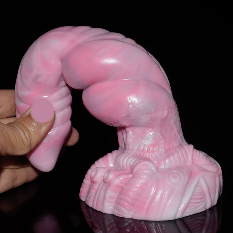 SXXY Sharp Monster Dildo with Big Knot for Women's Vagina, Masturbator, Anus Stimulator, Adult Anal Toys, Stimulation Sex Massager