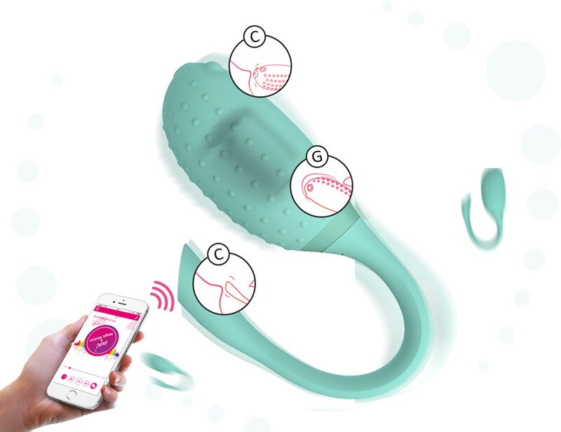 Magic Motion Smart Sex Toy Remote Control Vibrator G-spot Clitoris Fugu APP Vibrating Ball Flamingo Vagina Massager for Woman