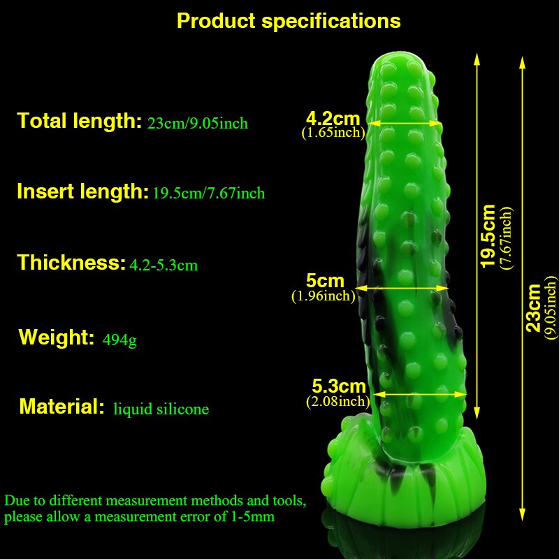 YOCY Realistic Tiger Dildos Silicone Animal Dick Penis Bumpy Little Pump Massage Gay Toys Butt Plug Sex Toys for Women Adult Toy