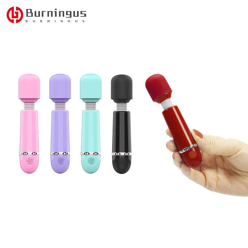 Wireless Mini Dildos AV Vibrator Magic Wand for Women Clitoris Stimulator USB Rechargeable Massager Goods Sex Toys