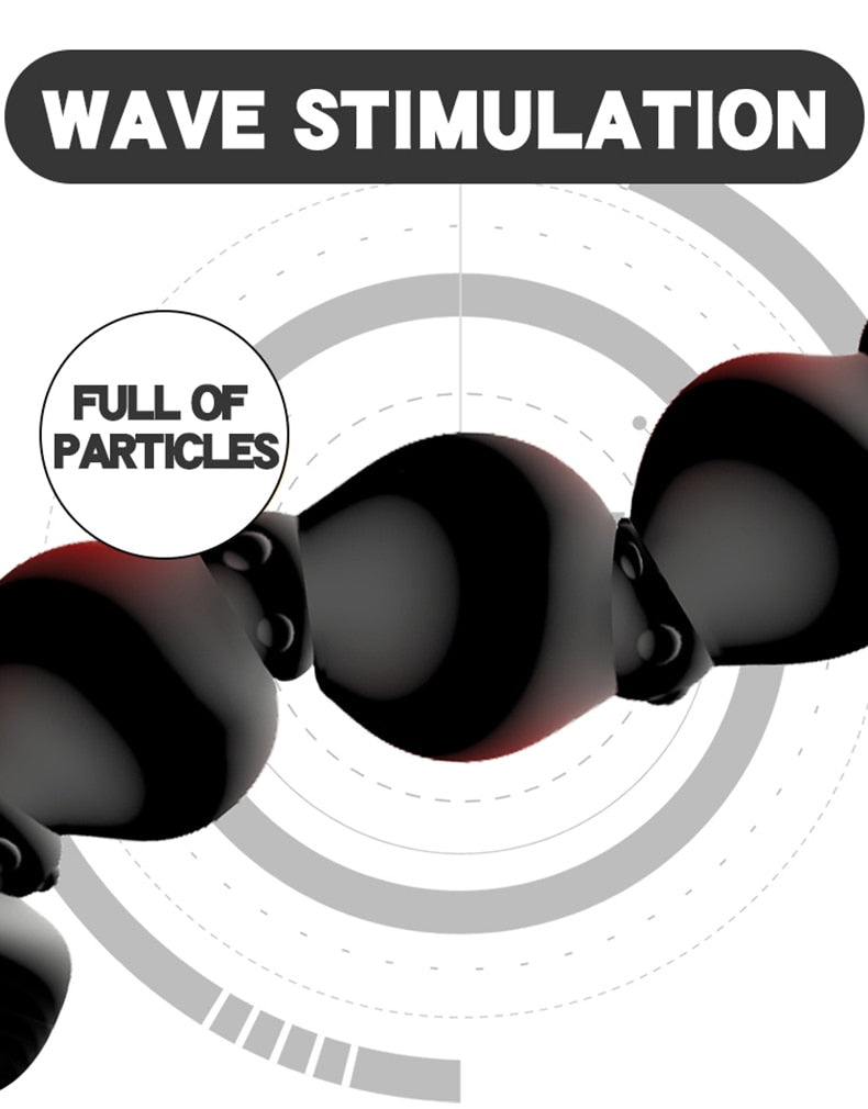BODYPRO Male Prostate Massage Vibrator Penis Vibrator Ring Anal Plug Stimulator Butt Plug Delay Ejaculation Ring Toy for Men