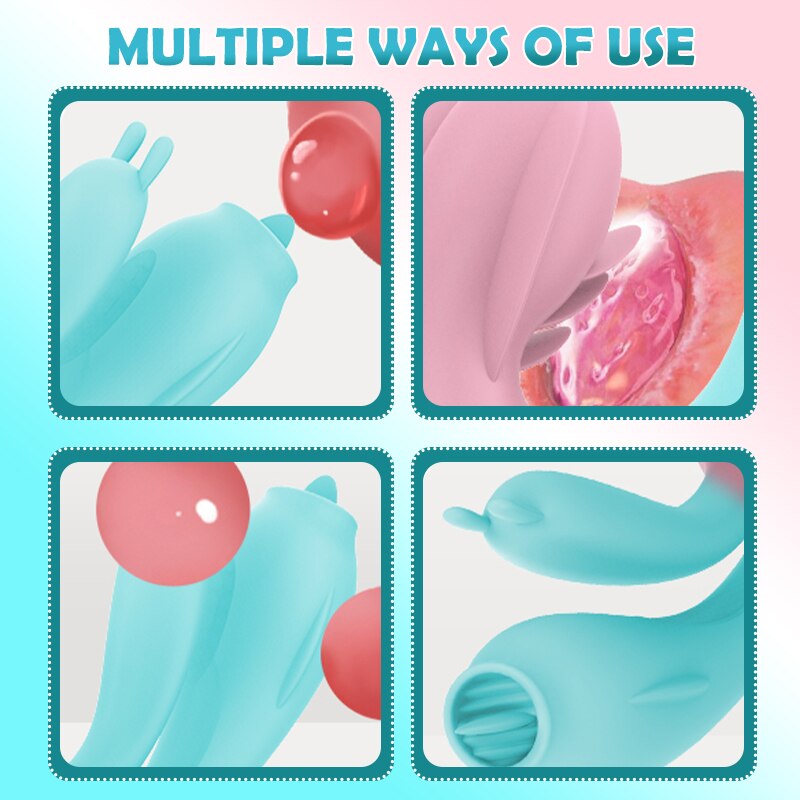 APP Control Vibrators for Women, Tongue Licking Clitoris Stimulator G Spot Massager Vibrating Female Masturbation