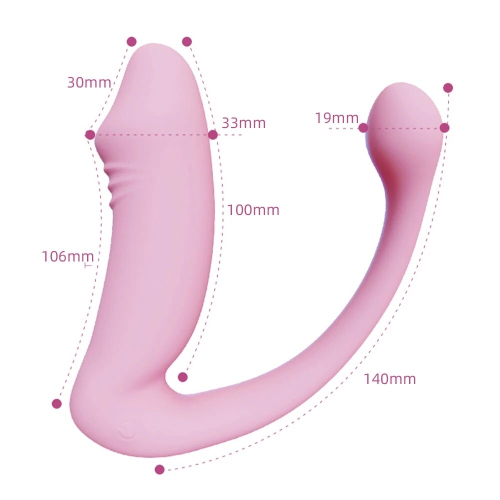 Egg Vibrator for Women Remote Control Dildo G Spot Clitoris Stimulator Female 2-Motor Masturbation Anal Plug Sex Toy