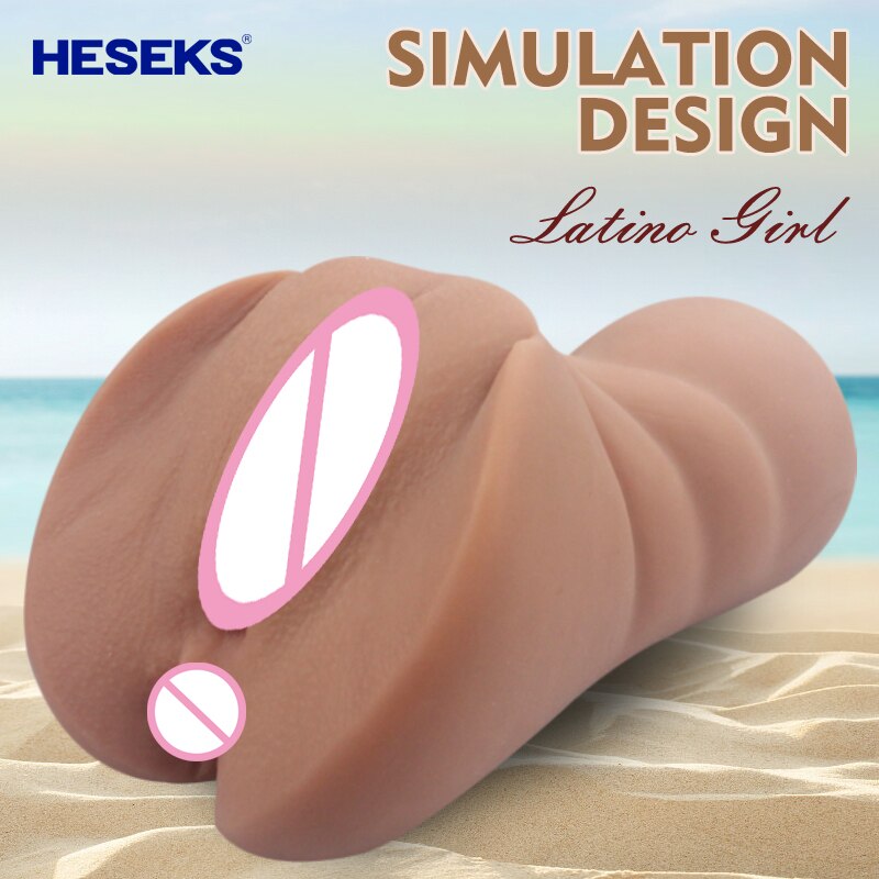 Realistic Masturbator Sex Toy 3D Pocket Pussy Realistic Artificial Vagina Masturbator for Men 18 Adult Toys