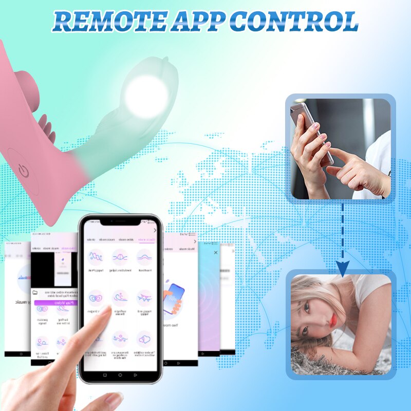 Wearable APP Licking Vibrator for Women G Spot Vaginal Anal Nipple Clitoris Stimulator Adult Sex Toy18