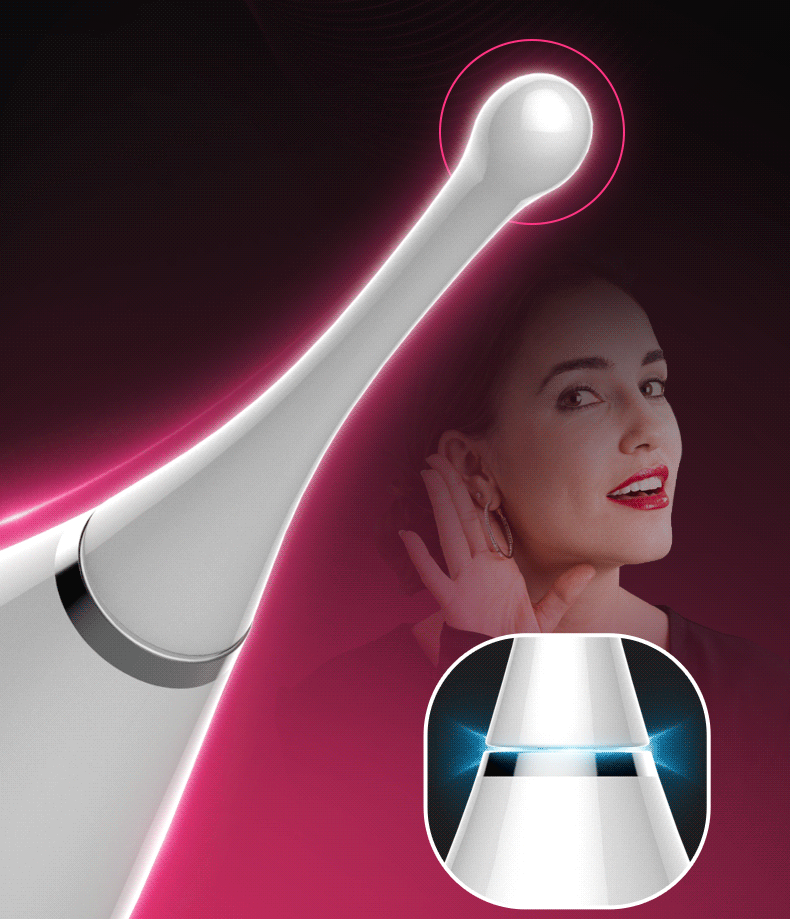 Sex Product Female Full Body Massage Stick Vagina G-Spot Stimulation Vibrator + Rabbit + Tongue Headwear Sex Toys Masturbator.