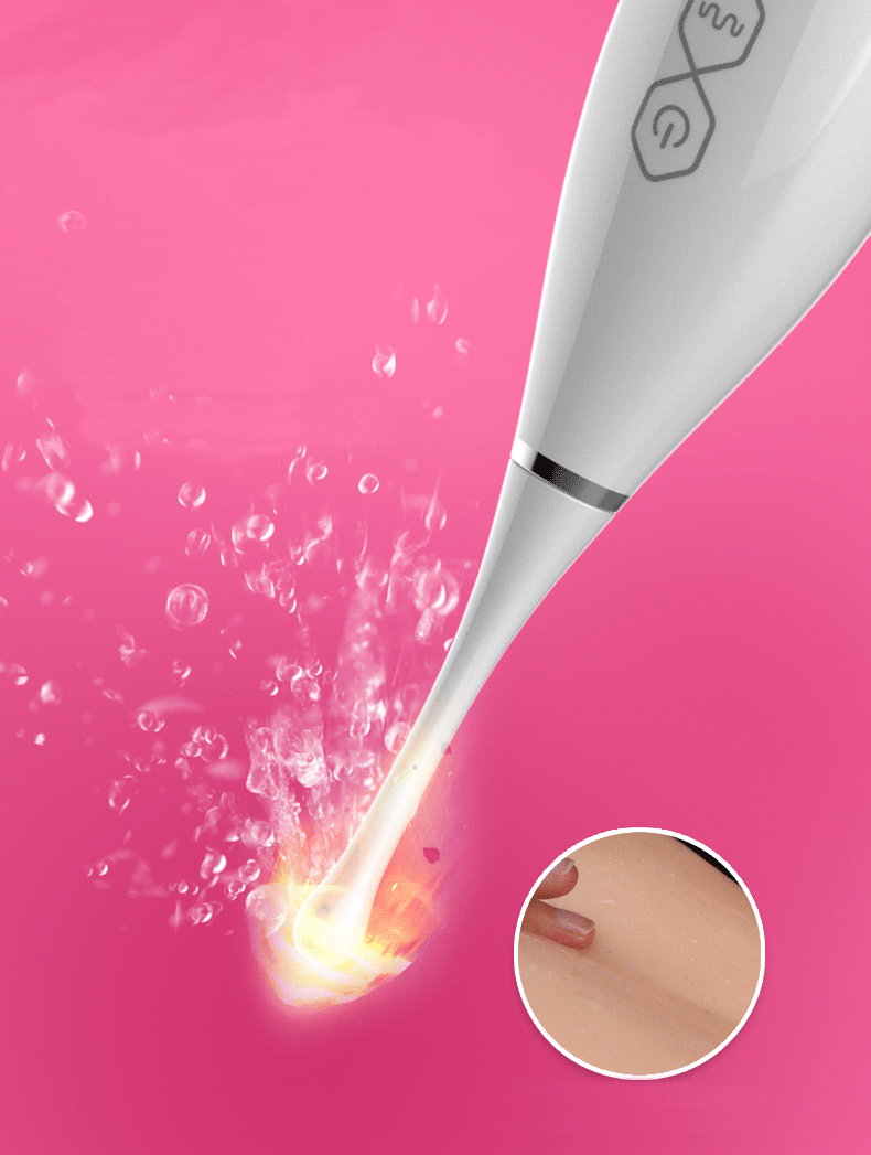 Sex Product Female Full Body Massage Stick Vagina G-Spot Stimulation Vibrator + Rabbit + Tongue Headwear Sex Toys Masturbator.