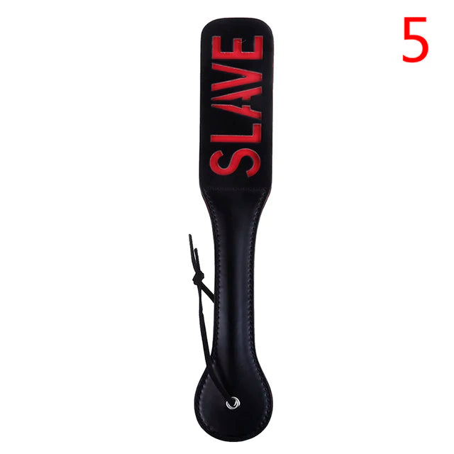 32CM Leather Double-Deck Spanking Paddle Slave Sex Toy for Women Men Paddle Spank Butt BDSM Sex Whip Fetish Bondage Erotic Toys