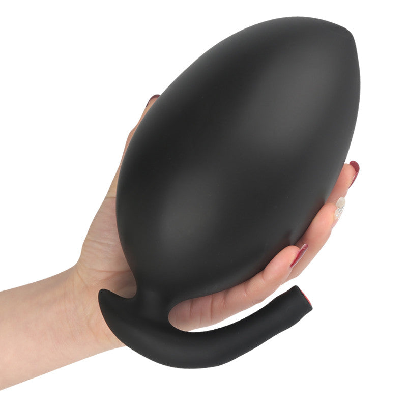 Inflatable 250MM Super Large Silicone Anus Dilator Anal Plug Dildo Pump Women Sex Toys Butt Vagina Stimulate Prostate Massage 18