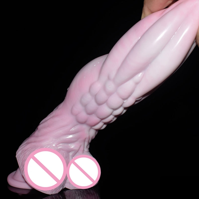 SXXY Big Belly Monster Penis with Suction Cup for Women Female Masturbator Intimate Fantasy Dildo Adults Sex Toys Anal Butt Plug